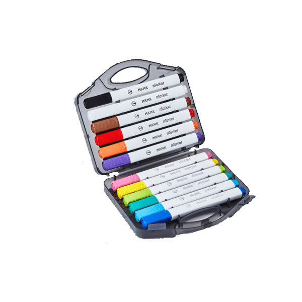 MKMKPEN 12 Color Soft Brush Acrylic Markers - 图片 8