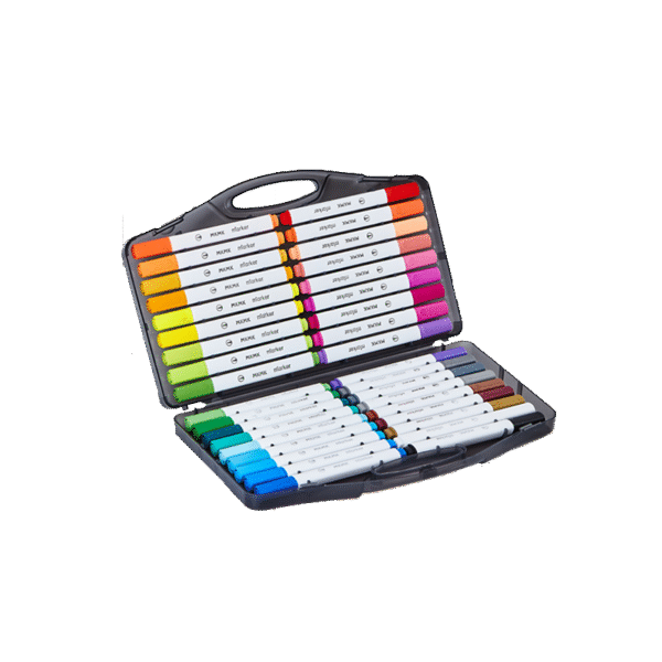 MKMKPEN 36 Color Soft Brush Acrylic Markers - 图片 8