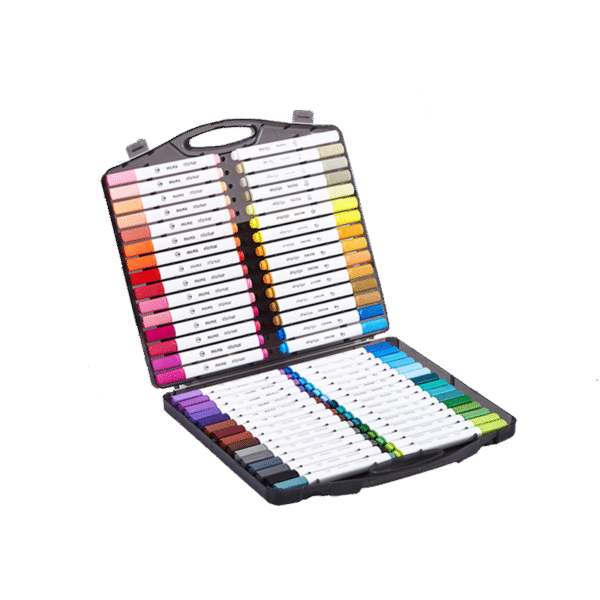 MKMKPEN 60 Color Soft Brush Acrylic Markers - 图片 7