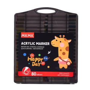 MKMK 80 Color Soft Brush Acrylic Paint Marker